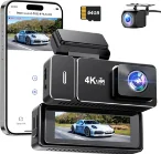 دوربین داشبورد جلو و عقب 4k+1080p